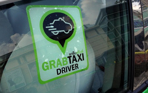 GrabTaxi là dịch vụ gọi xe taxi từ ứng dụng di động.