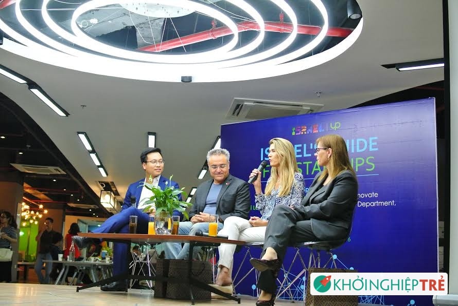Đại diện từ cộng đồng startup Israel đã có nhiều chia sẻ ý nghĩa với cộng đồng startup Việt Nam.