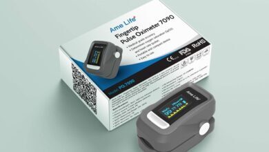 Máy đo nồng độ oxy trong máu SpO2 Ame Life 7090, đạt chuẩn FDA và CE 1
