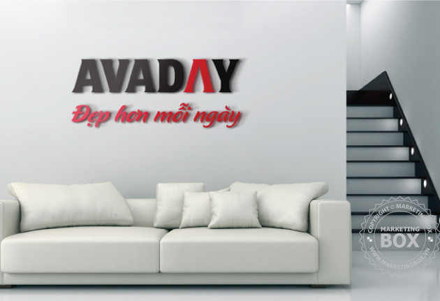 Thiết kế logo thương hiệu AVADAY cho Công ty CP Thời Trang Hoàng Nam