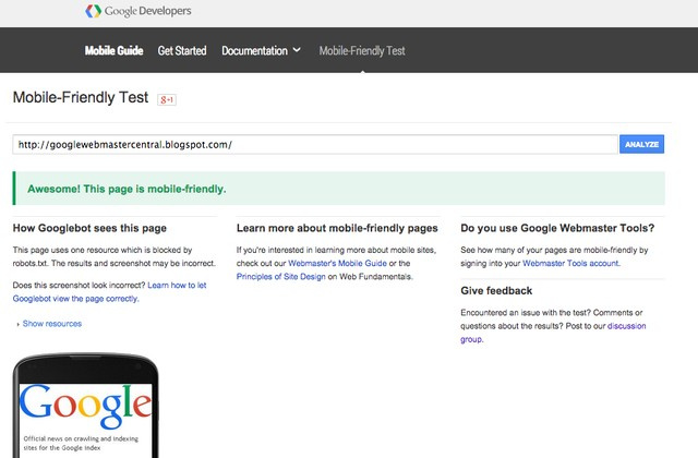Hỏi đáp về bản cập nhật Mobile-Friendly của Google 1