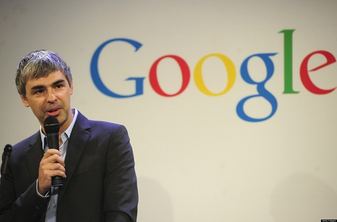 Larry Page, nhà sáng lập và CEO của Google cũ.