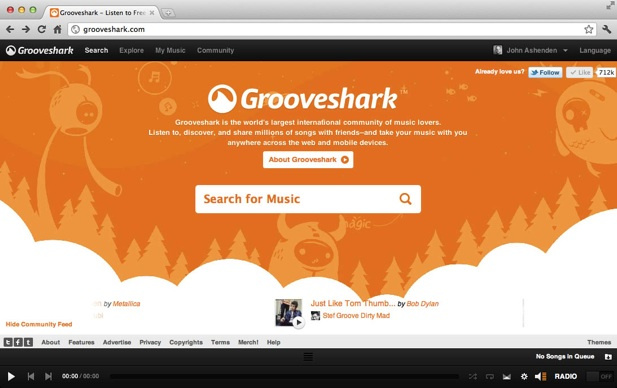 Bài học bản quyền từ Startup Grooveshark 1