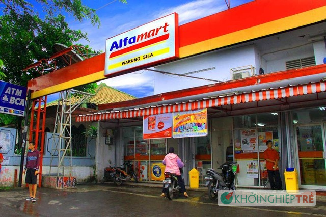 
Mô hình một cửa hàng Alfamart
