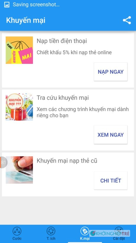 Ứng dụng Việt Whypay, quản lý cước phí điện thoại 7