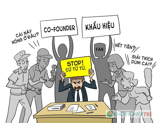 Hí họa: Phong ba bão táp không bằng khởi nghiệp Việt Nam 4