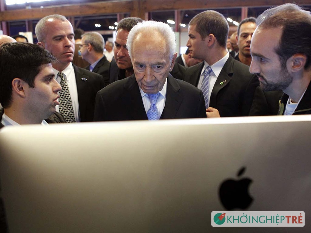 Shimon Peres - cha đỡ đầu của Quốc gia Khởi nghiệp Israel