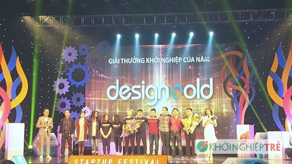 DesignBold giành giải thưởng Startup của năm tại Startup Fesival 2016