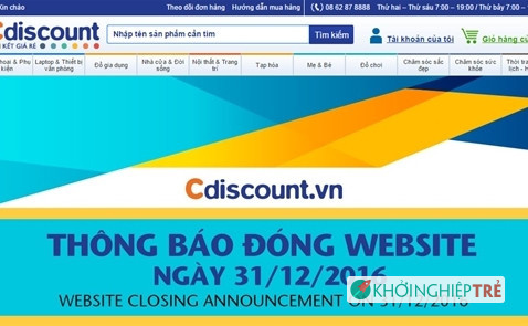 Big C đóng cửa trang thương mại điện tử Cdiscount.vn 1