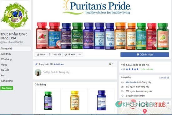 Thực phẩm chức năng, thuốc chữa bệnh trôi nổi bán tràn lan trên Facebook