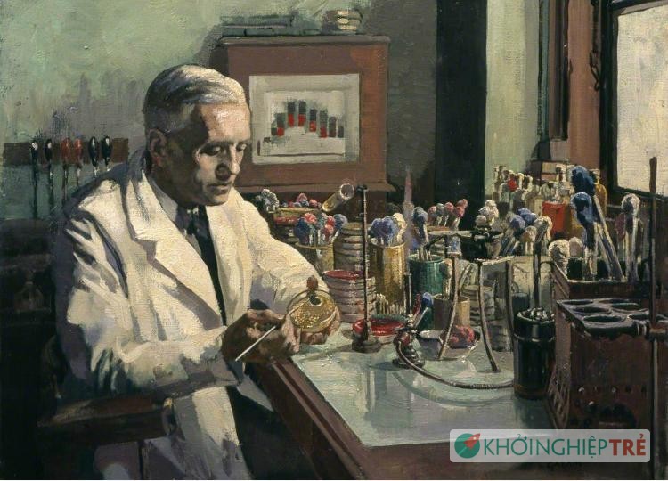 Khi Alexander Fleming công bố các phát minh của mình, không ai thực sự chú ý tới nó, bởi vì có quá ít giá trị về mặt y học. Ảnh: Artuk