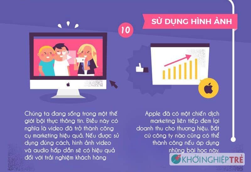 [Infographic] 10 bí quyết Marketing "cực đỉnh" từ Apple 11