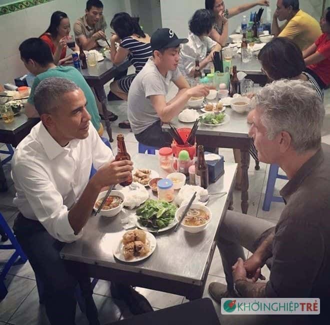 Tổng thống Obama, bún chả Hà Nội và khởi nghiệp