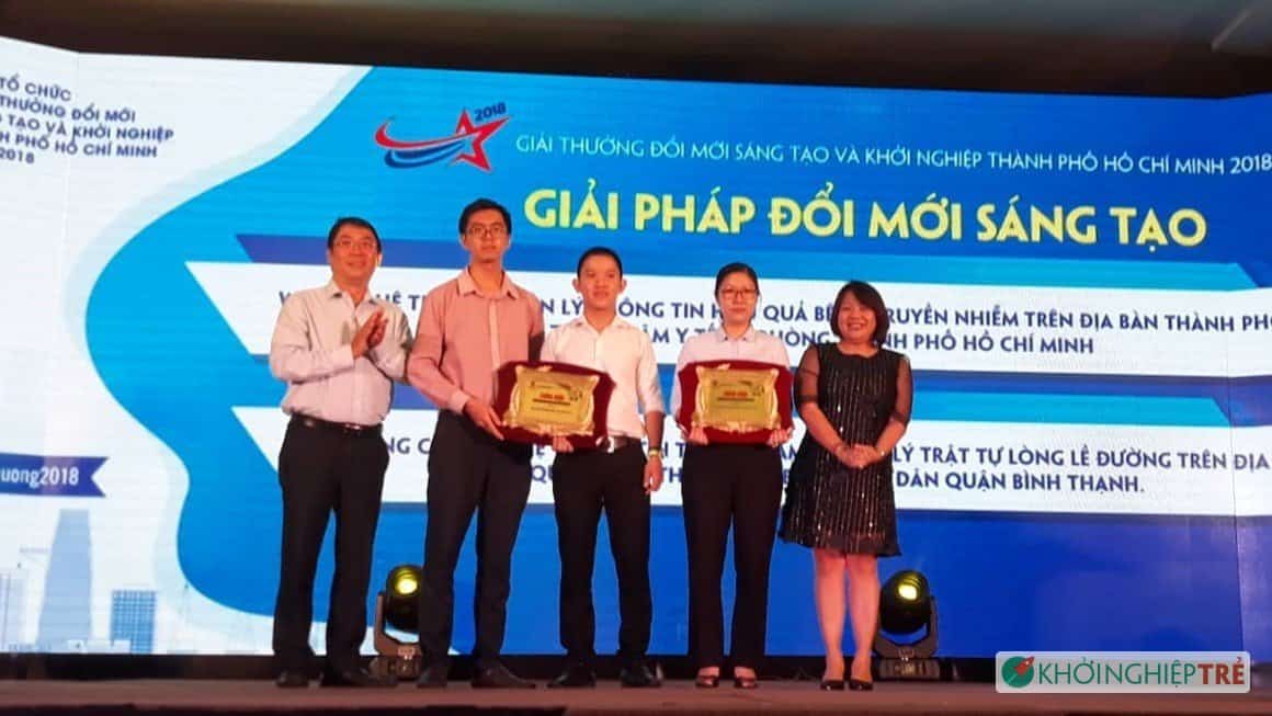 11 cá nhân, tổ chức được trao giải Doanh nghiệp khởi nghiệp đổi mới sáng tạo TP.HCM 2018