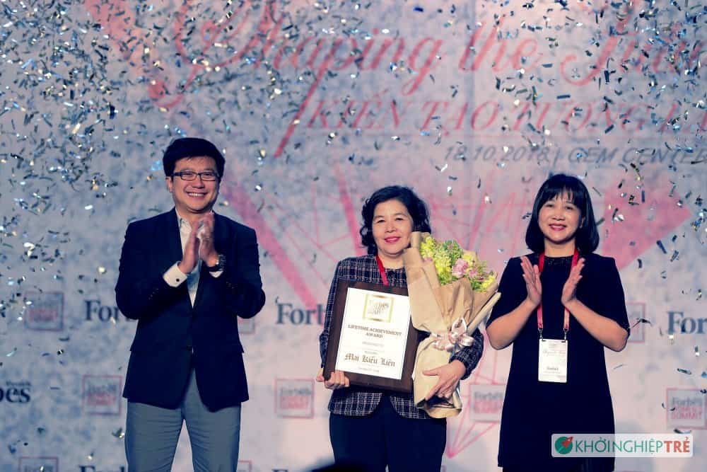 Người phụ nữ duy nhất được Forbes Việt Nam vinh danh với giải thưởng ‘Thành tựu trọn đời’ là ai?