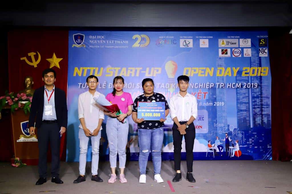 NTTU Start-up Open Day 2019: Sinh viên Trường ĐH Nguyễn Tất Thành giành giải nhất chung cuộc 1