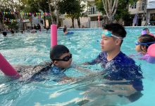 Khởi nghiệp bể bơi dạy kỹ năng cho trẻ em vùng quê